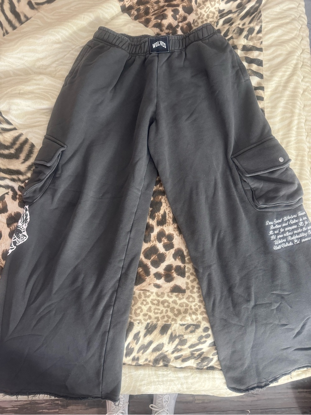 Grey darc sport sweatpants